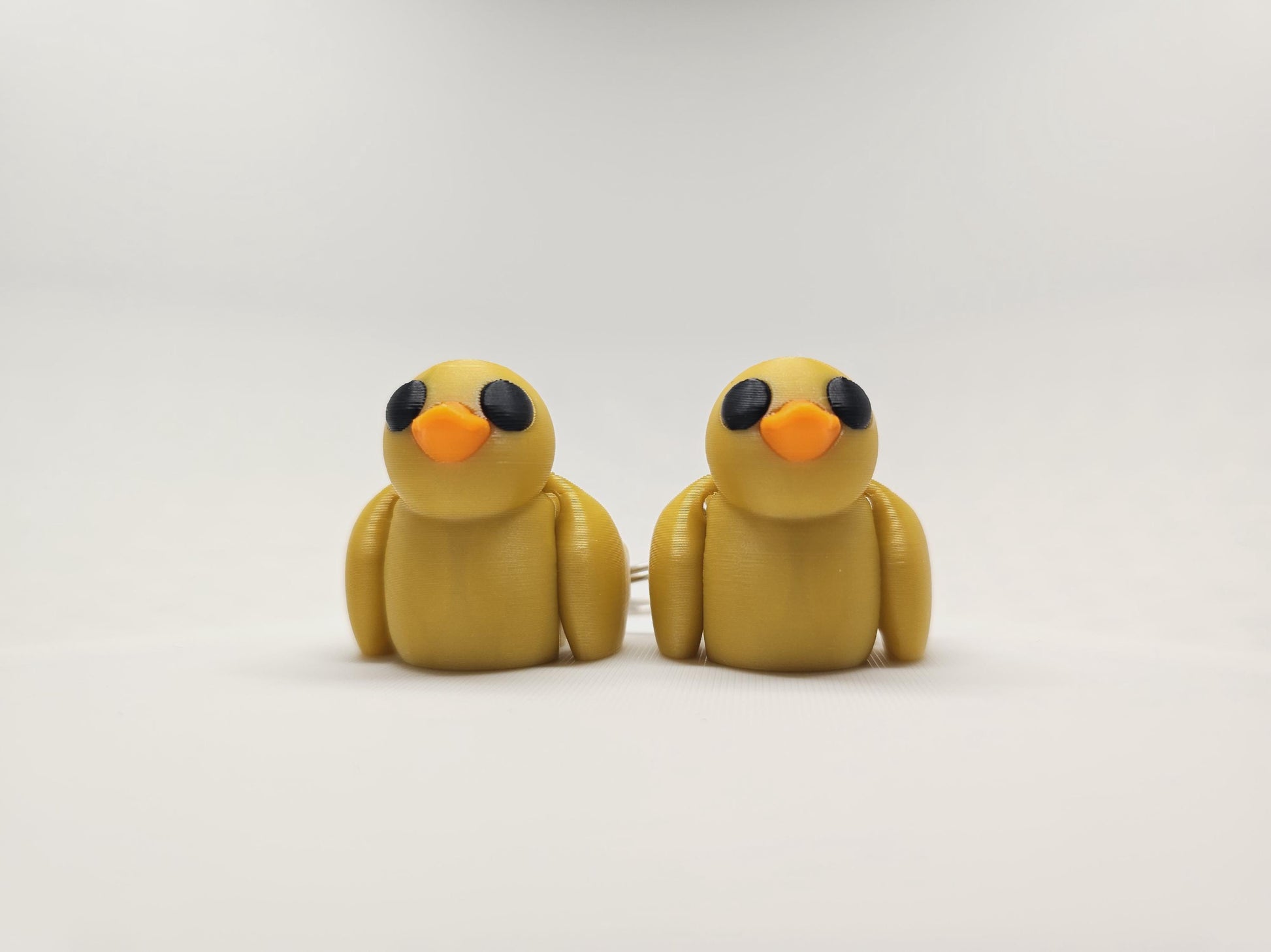 Unique 3D Printed Articulated Duck - Perfect Gift for Duck Lovers