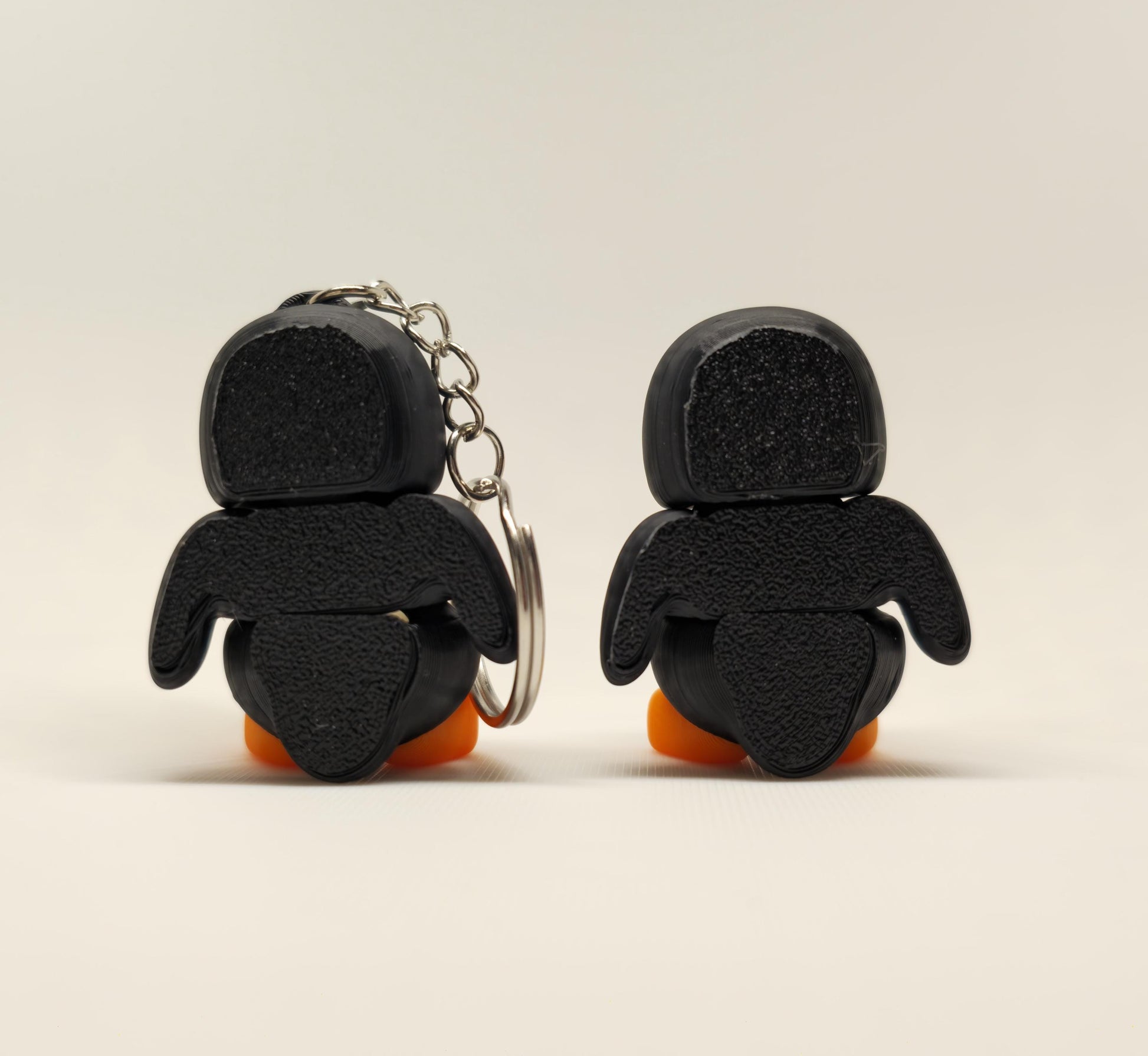 Adorable 3D Printed Animals - Flexi Penguin Keychain - Perfect Gift for Animal Lovers!