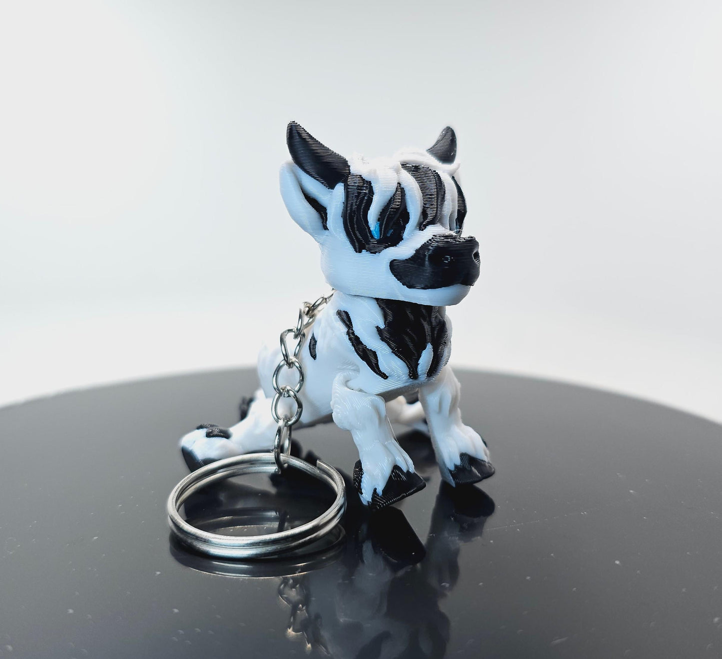 Fun 3D Printed Highland Cow Keychain - A Must Have Accessory for Your Backpack!