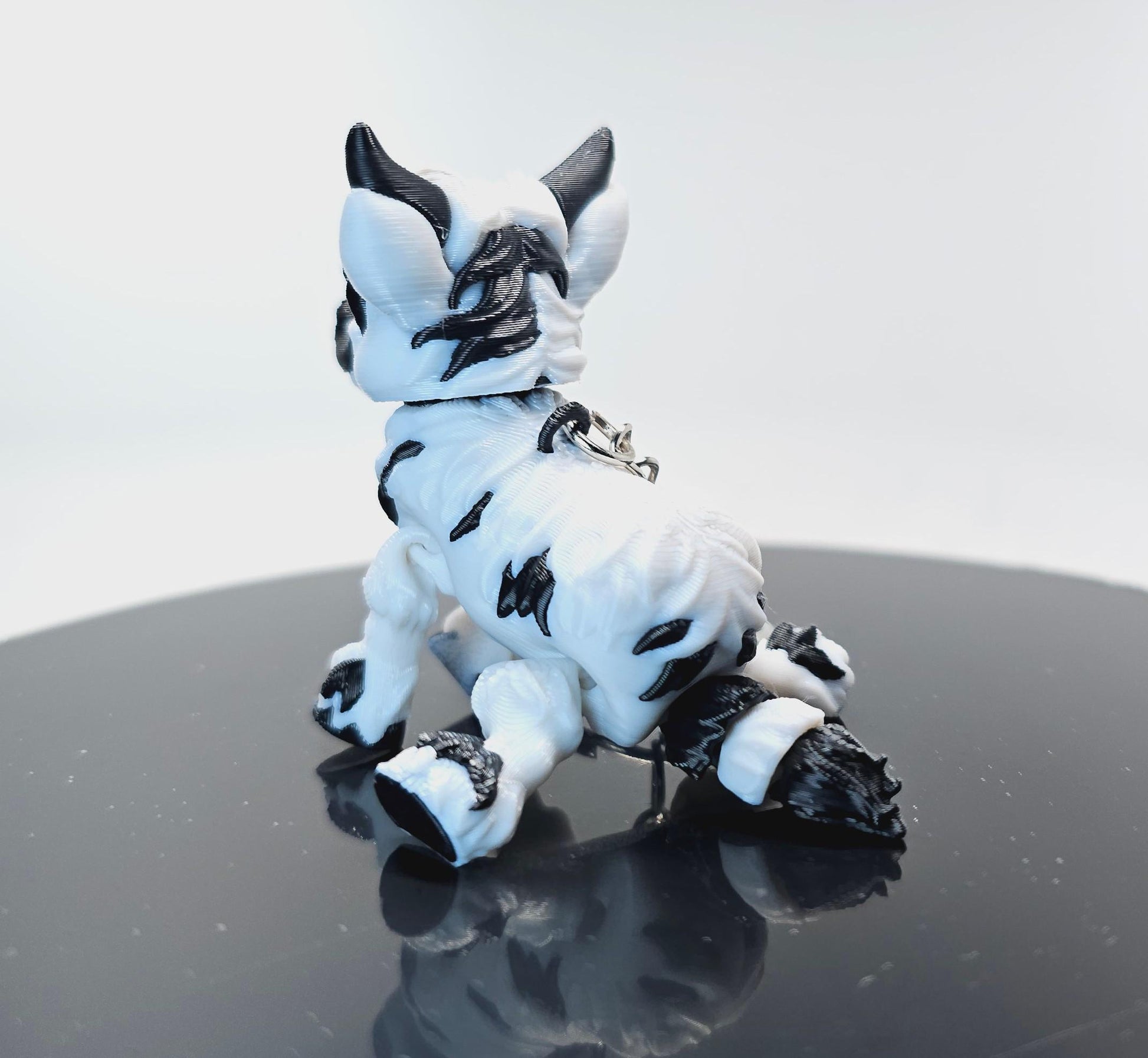 Fun 3D Printed Highland Cow Keychain - A Must Have Accessory for Your Backpack!